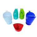 Popcorn Chidebe Silicone Kupinda Popcorn Bowl